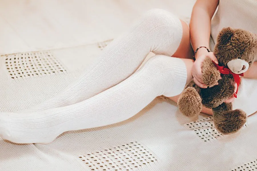 How To Style Thigh-High Socks