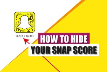 How To Hide Your Snap Score